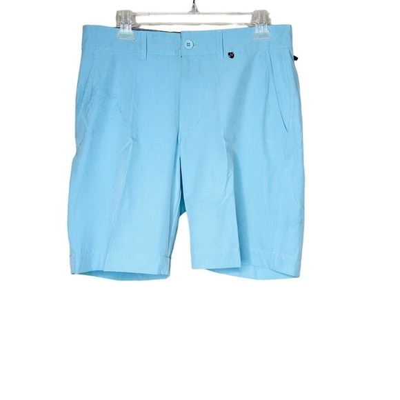 V46 Vintage 1946 Men’s Porcelain Blue Golf Shorts Size 32 - Picture 1 of 8